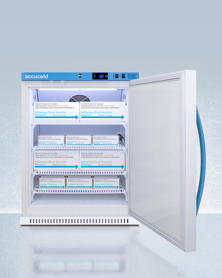 6 CU.FT. Vaccine Refrigerator, ADA Height