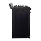 Element Electronics 4.0 cu. ft. 30", 4-Burner Gas Range (EEGR3A4MCCB)