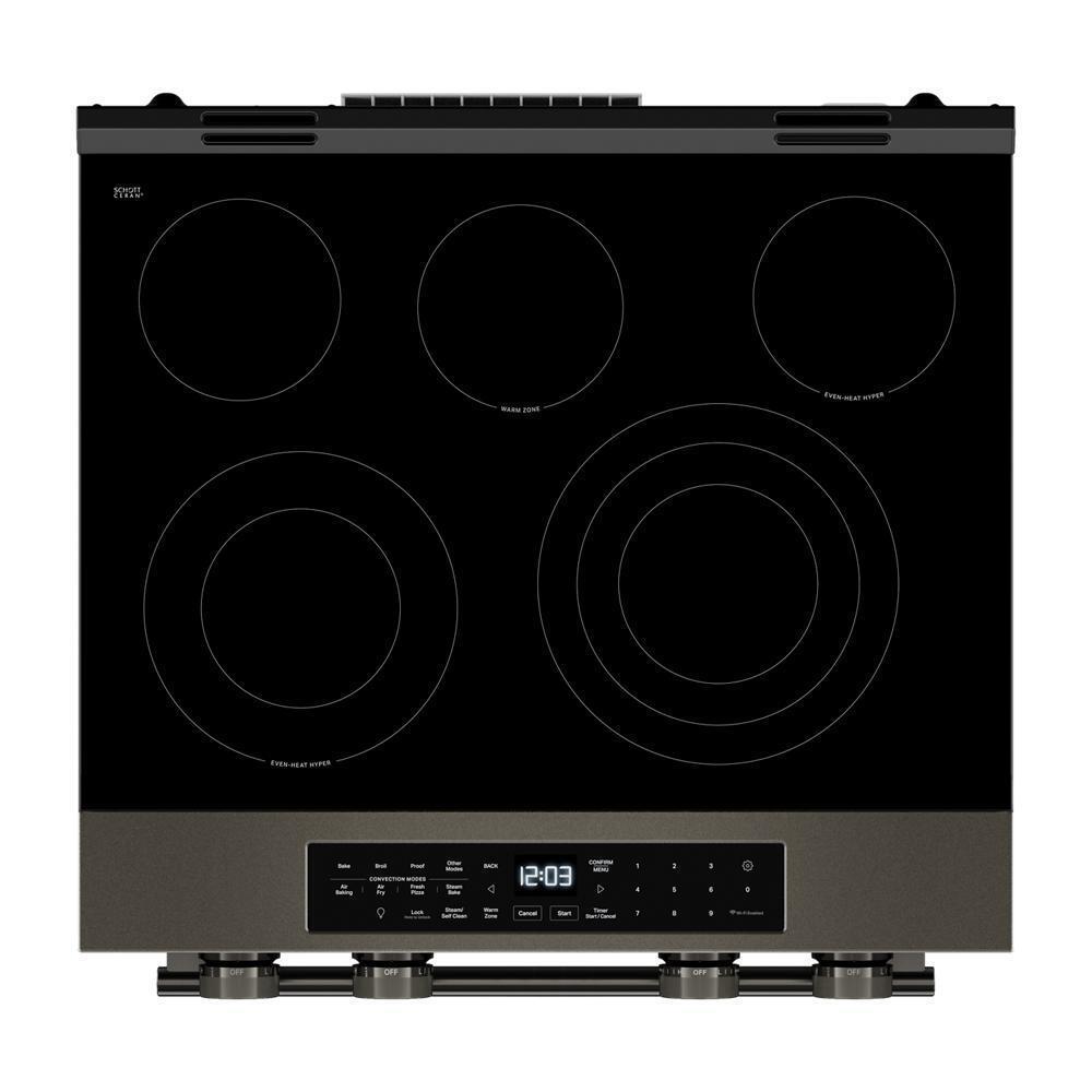 5.3 Cu. Ft. Smart Slide-in Electric Range with Two Even-Heat™ Hyper Elements and Convection Cooking Modes