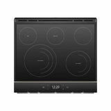 6.4 cu. ft. Smart Slide-in Electric Range with Scan-to-Cook Technology - Fingerprint Resistant Sunset Bronze
