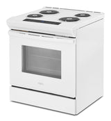 4.8 cu. ft. Guided Electric Front Control Coil Range
