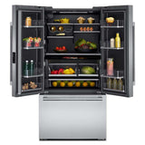 NOIR™ 36" Counter-Depth French Door Refrigerator with Internal Dispenser