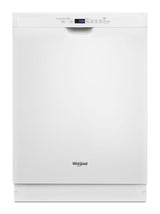Stainless steel dishwasher with 1-Hour Wash cycle - White