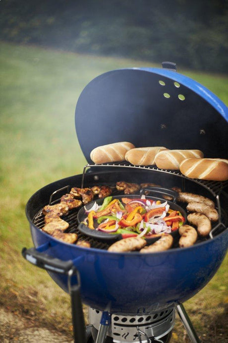 Master-Touch Charcoal Grill 22" - Deep Ocean Blue