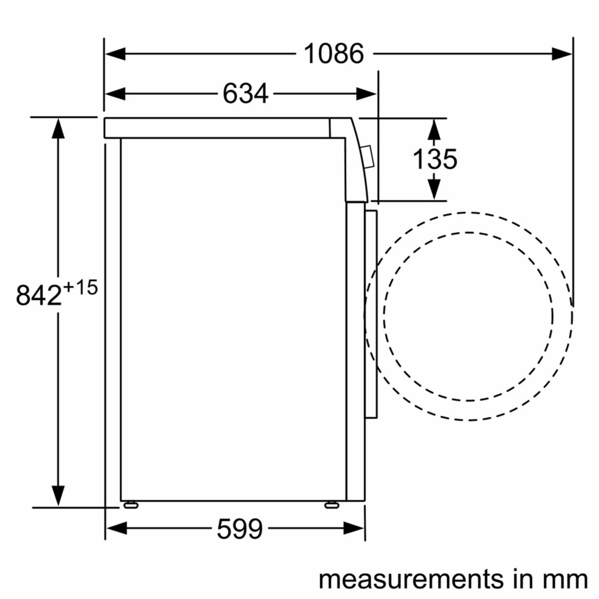 500 Series Cond. Dryer - 208/240V, Cap. 4.0 cu.ft., 15 Cyc.,65 dBA, SS Drum, Silv. Rev./Door; ENERGY STAR