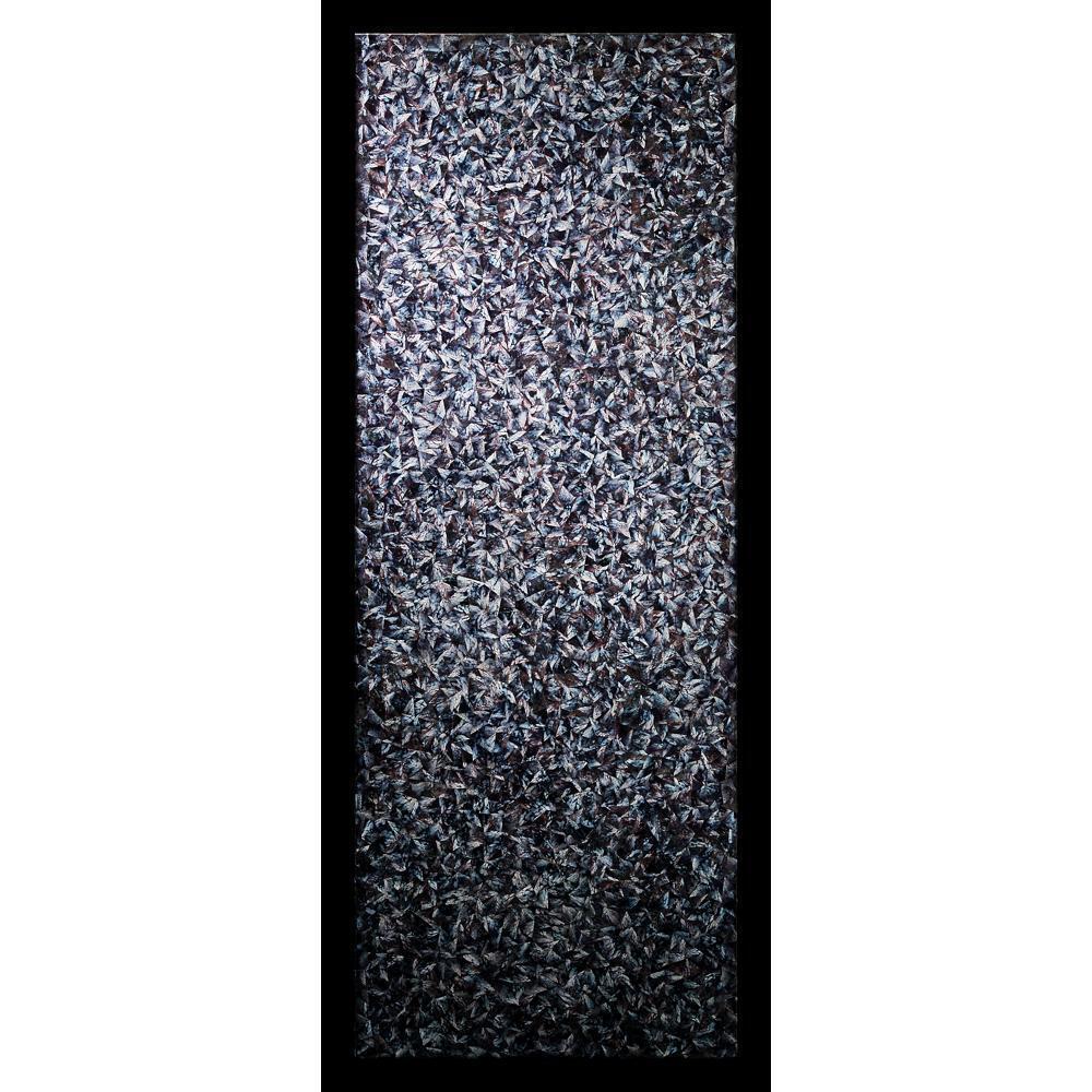 30" Elements Collection Mussel Shell Burgundy Custom Column Panel