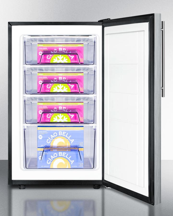 20" Wide Built-in All-freezer, ADA Compliant