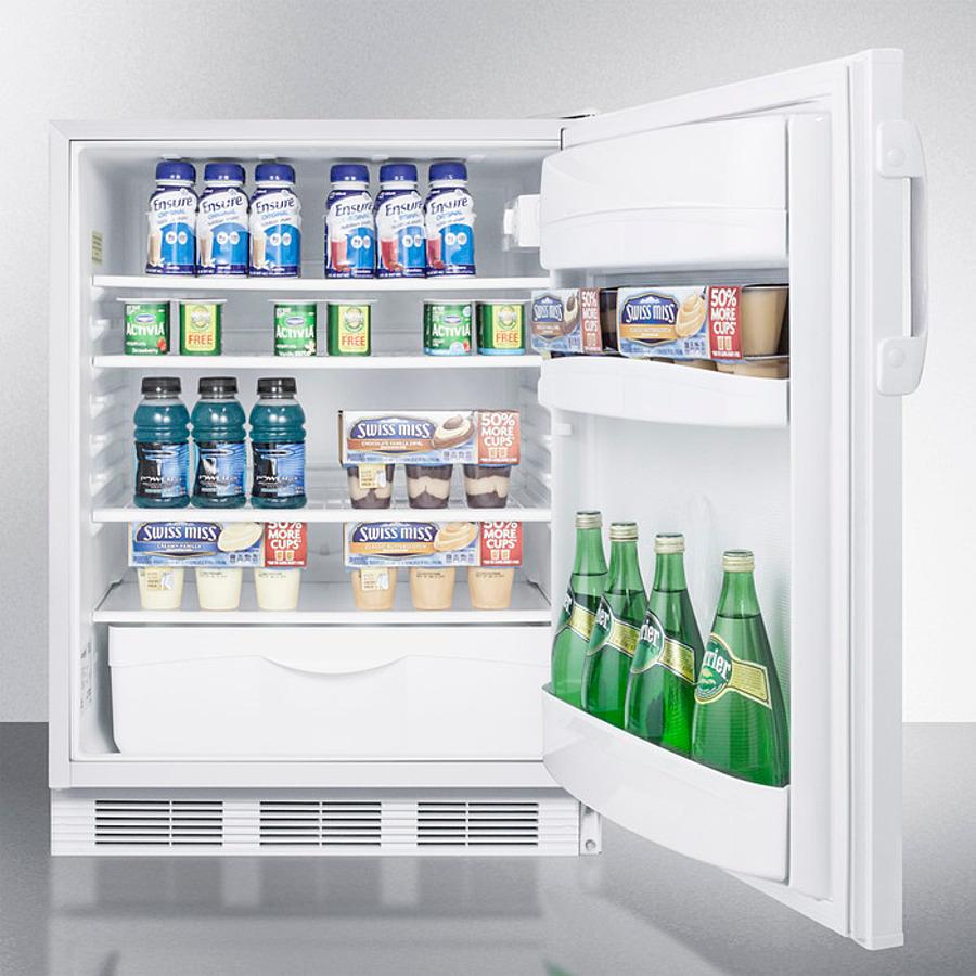 24" Wide Built-in All-refrigerator, ADA Compliant