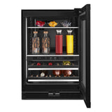 Panel-Ready 24" Built-In Undercounter Beverage Center, Right Swing