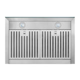 Broan® 30-Inch Convertible Wall-Mount T-Style Chimney Range Hood, 450 MAX CFM, Stainless Steel