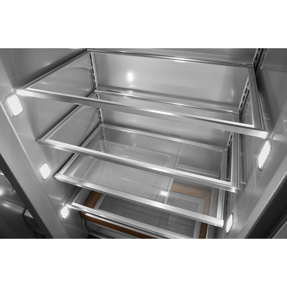 30 Cu. Ft. 48" Built-In Side-by-Side Refrigerator with PrintShield™ Finish