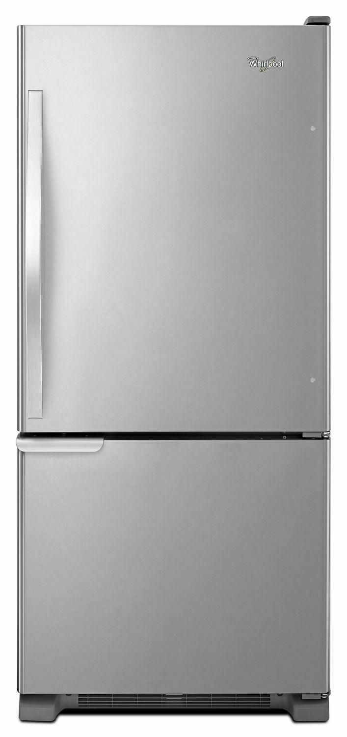 30-inches wide Bottom-Freezer Refrigerator with Accu-Chill™ System - 18.7 cu. ft. - Stainless Steel