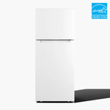 Element Electronics 17.6 cu. ft. Top Freezer Refrigerator, Ice Maker Ready - White, ENERGY STAR (ENR18TFGCW)