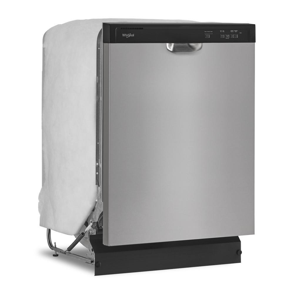 Quiet Dishwasher with Heated Dry and Factory-Installed Power Cord