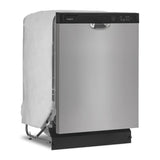Quiet Dishwasher with Heated Dry and Factory-Installed Power Cord
