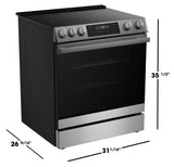 30 in. Electric Convection Slide-In Range with Air Fry