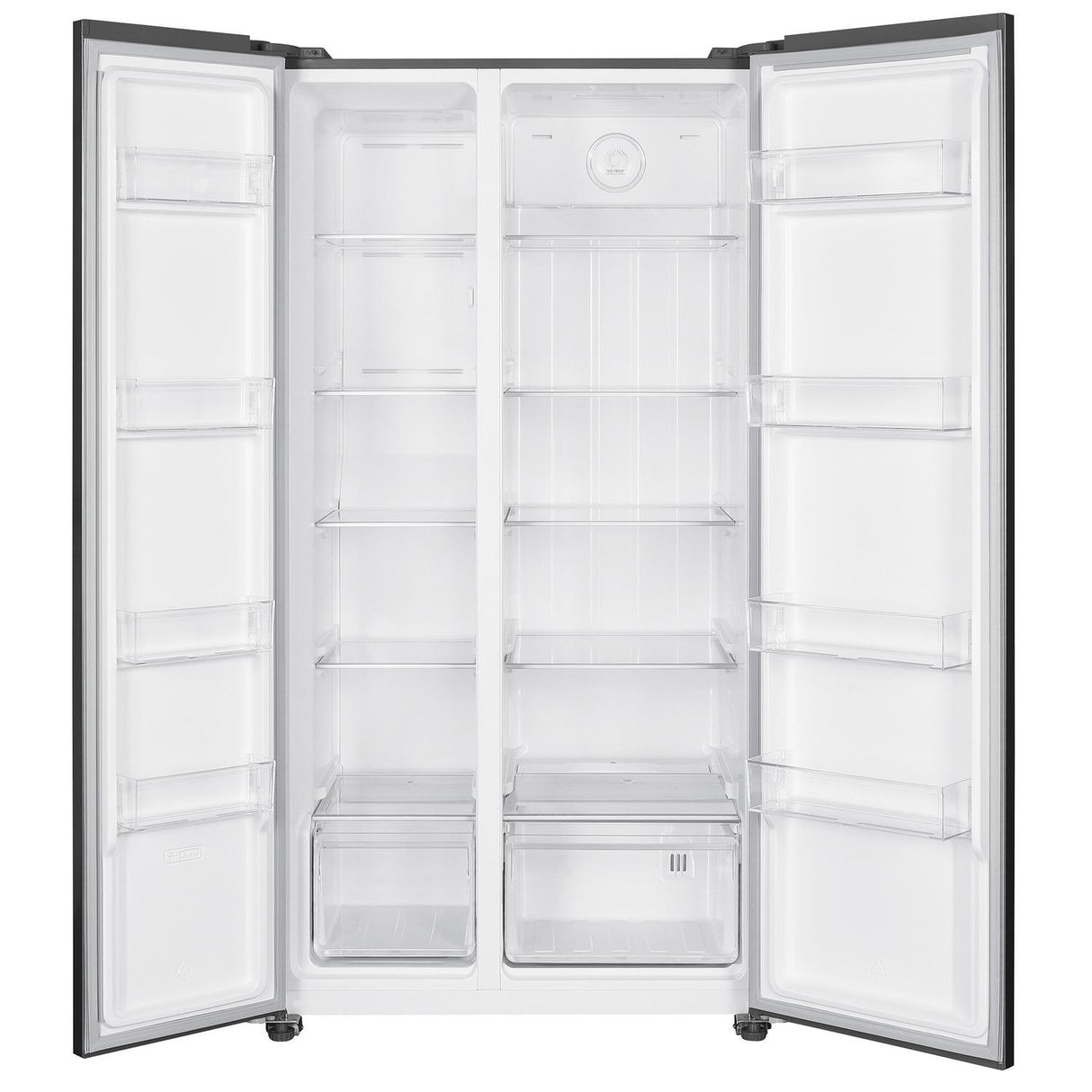 Element Electronics 21.4 cu. ft. Side-by-Side Refrigerator - Stainless Steel (ERX21FDS)