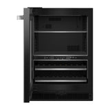 NOIR™ 24" Built-In Undercounter Beverage Center - Left Swing
