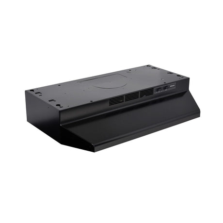 Broan® 36-Inch Convertible Under-Cabinet Range Hood, 230 Max Blower CFM, Black