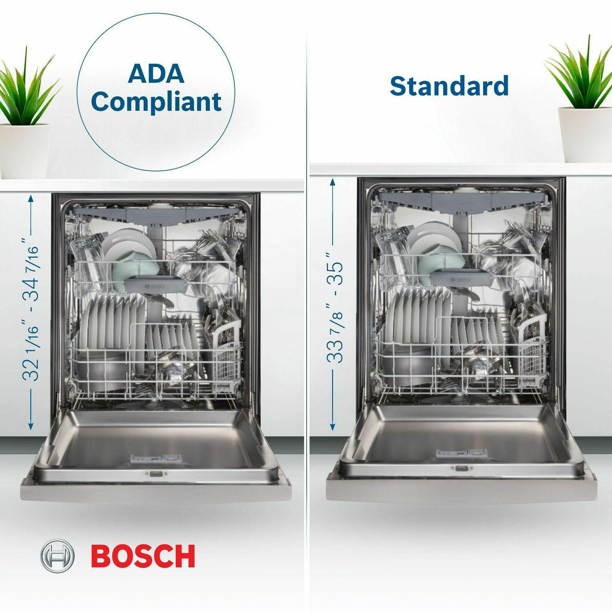 300 Series Dishwasher 24'' Stainless steel SGE53X55UC