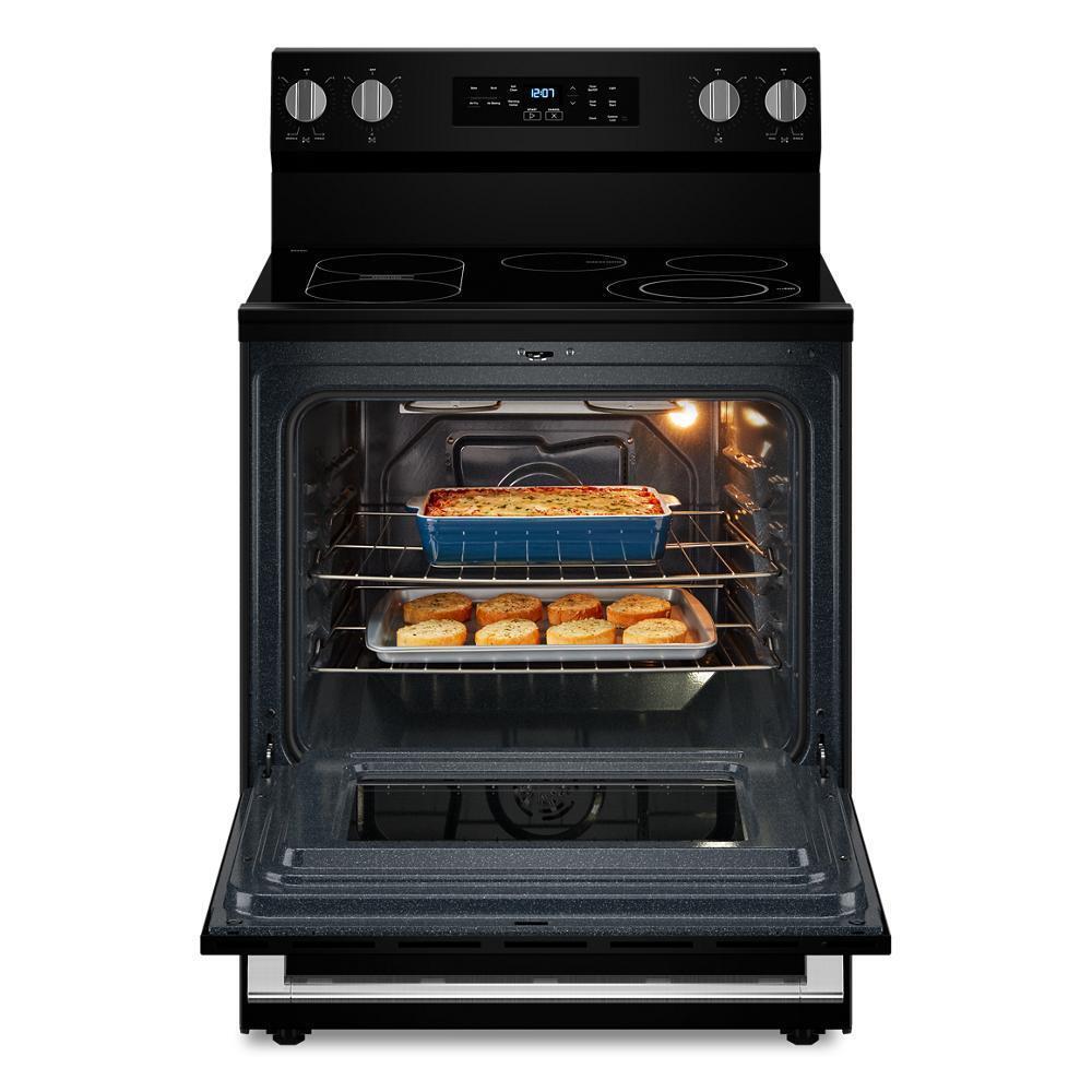 30-Inch Wide Electric Range With No Preheat Air Fry and Air Baking - 5.3 cu. ft.