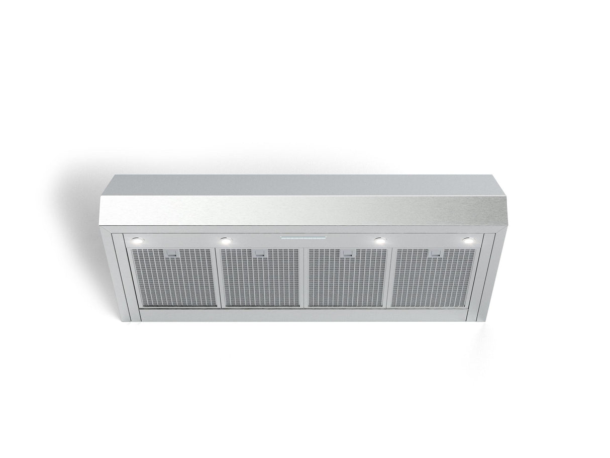 48" Designer Low Profile Hood, Wall-mount - 1200 CFM - 4 Speeds