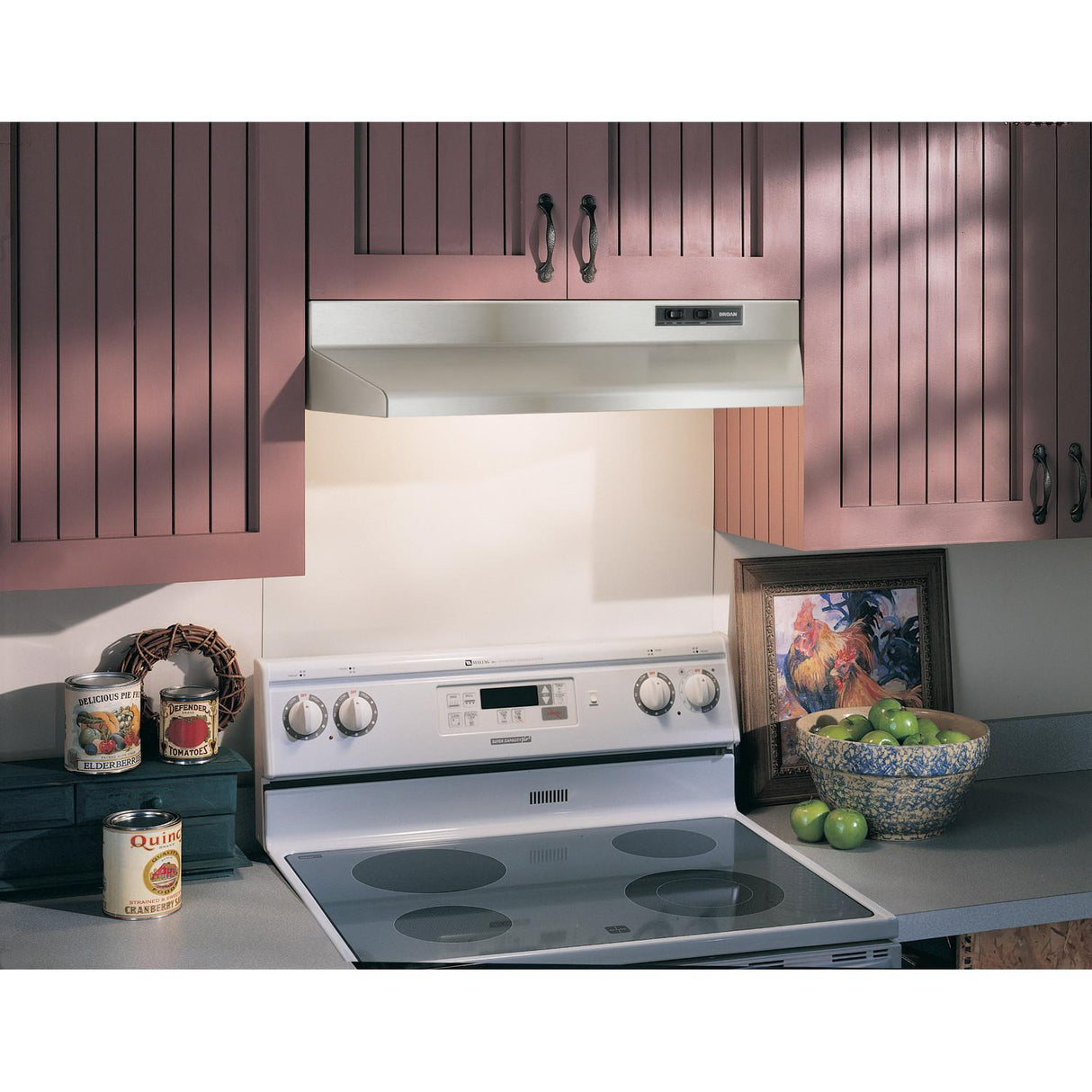Broan® 24-Inch Under-Cabinet Range Hood, Stainless Steel