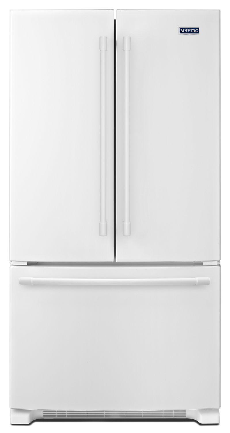36-Inch Wide French Door Refrigerator - 25 Cu. Ft. - White