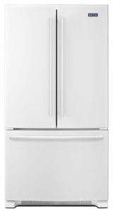 36-Inch Wide French Door Refrigerator - 25 Cu. Ft. - White