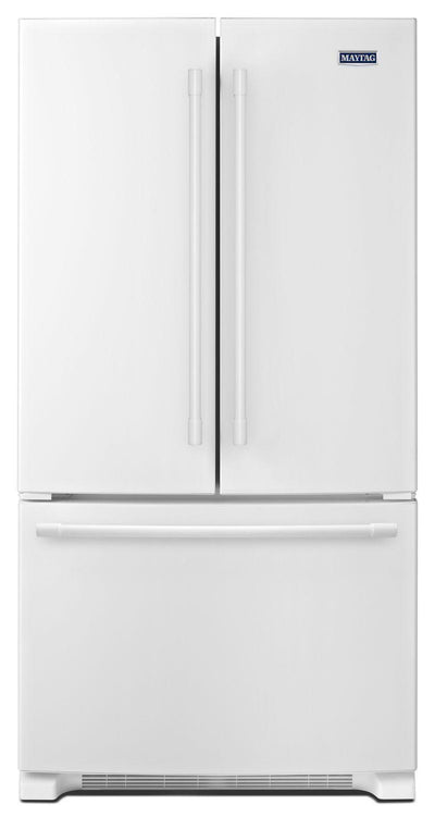 36-Inch Wide French Door Refrigerator - 25 Cu. Ft. - White