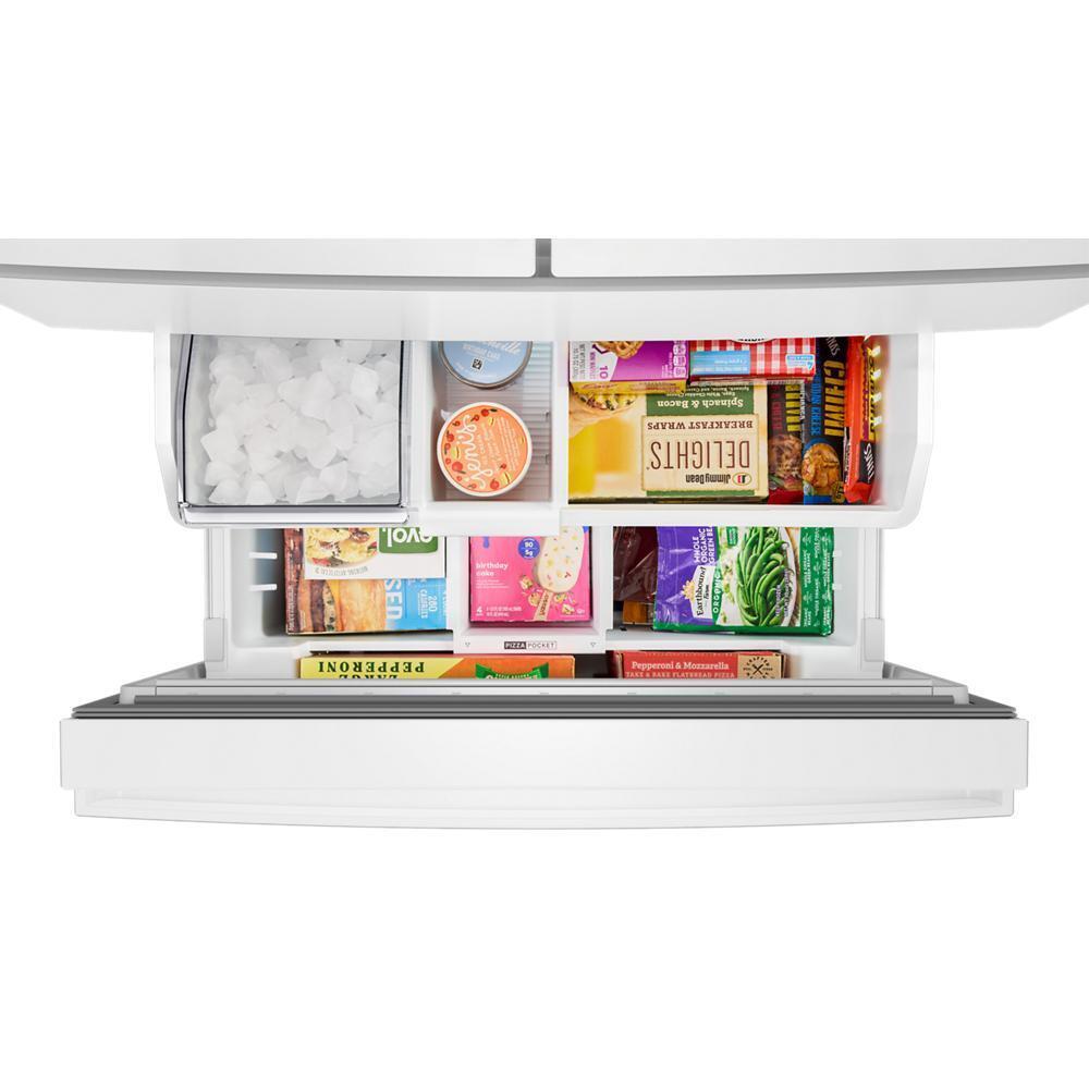 30 Cu. Ft. Family-Sized Capacity French door refrigerator with Flexible Tempearture Drawer