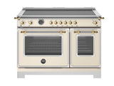 48" Heritage Series range - Electric self clean oven - 6 induction zones