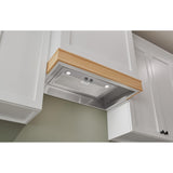 Broan® 21-Inch Custom Range Hood Power Pack Insert w/ Easy Install System, 450 Max Blower CFM, Stainless Steel