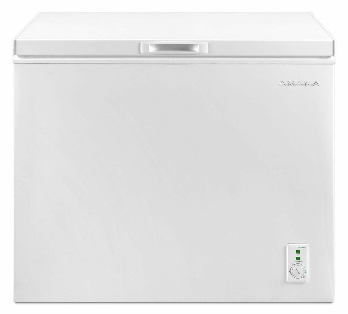 7.0 Cu. Ft. Compact Freezer with 1 Basket - White