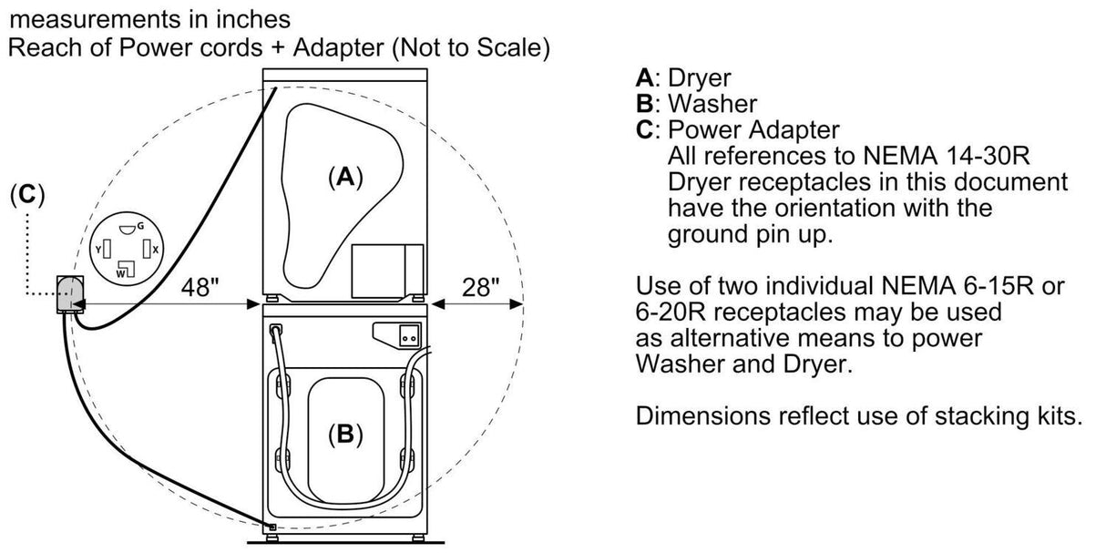 800 Series Compact Condensation Dryer WTG865H4UC