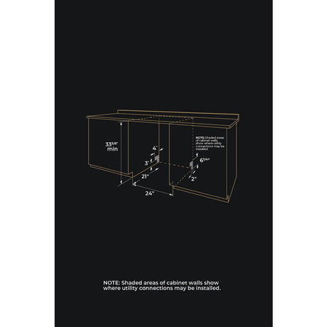 NOIR™ 24" Built-In Dishwasher, 38 dBA