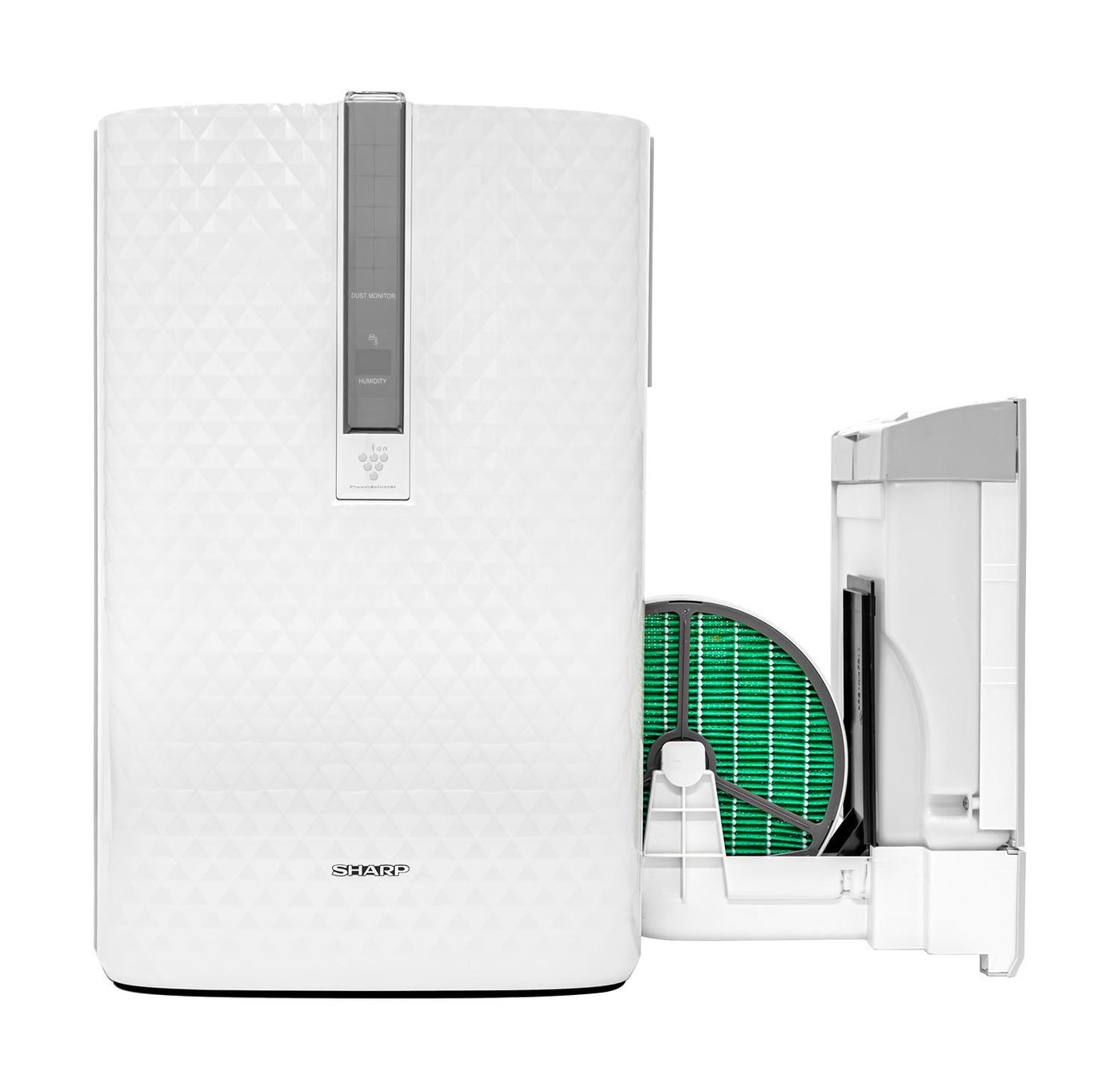 Sharp Plasmacluster Ion Air Purifier with True HEPA + Humidifier for Medium Rooms