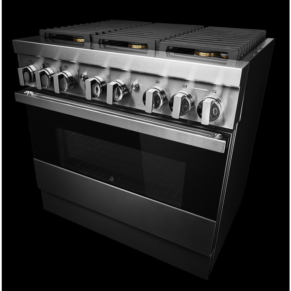 NOIR™ 36" Dual-Fuel Professional Range