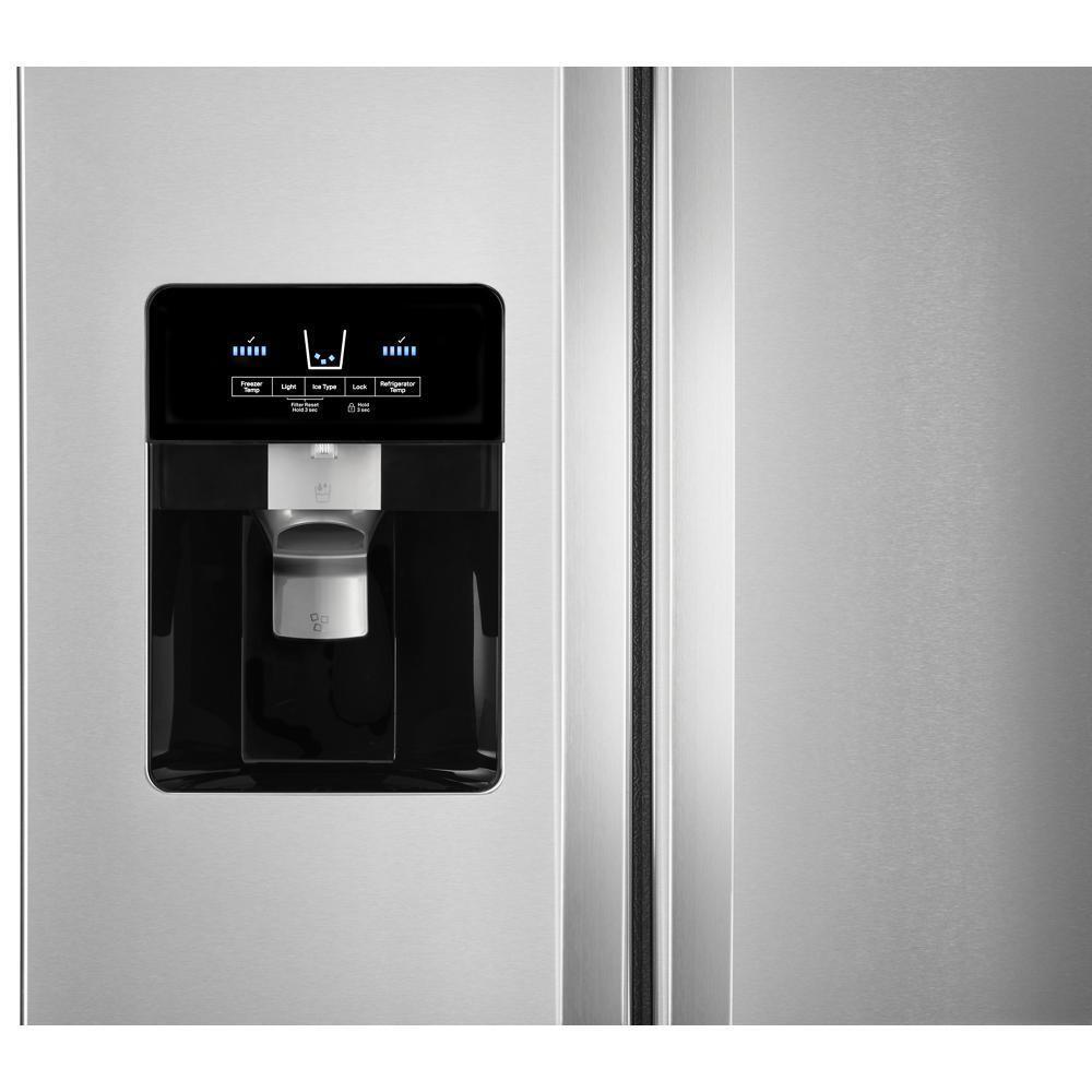 33-inch Wide Side-by-Side Refrigerator - 21 cu. ft.
