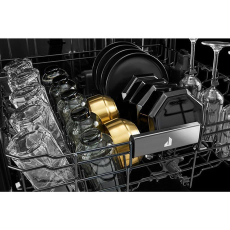 Pocket Handle 24" Built-In Dishwasher with Precise Fit 3rd Rack for Cutlery with Plasma Coating, 39 dBA