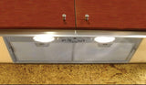 24" insert hood gray