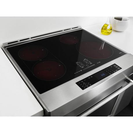 30-Inch 4-Element Induction Slide-In Convection Range with Baking Drawer