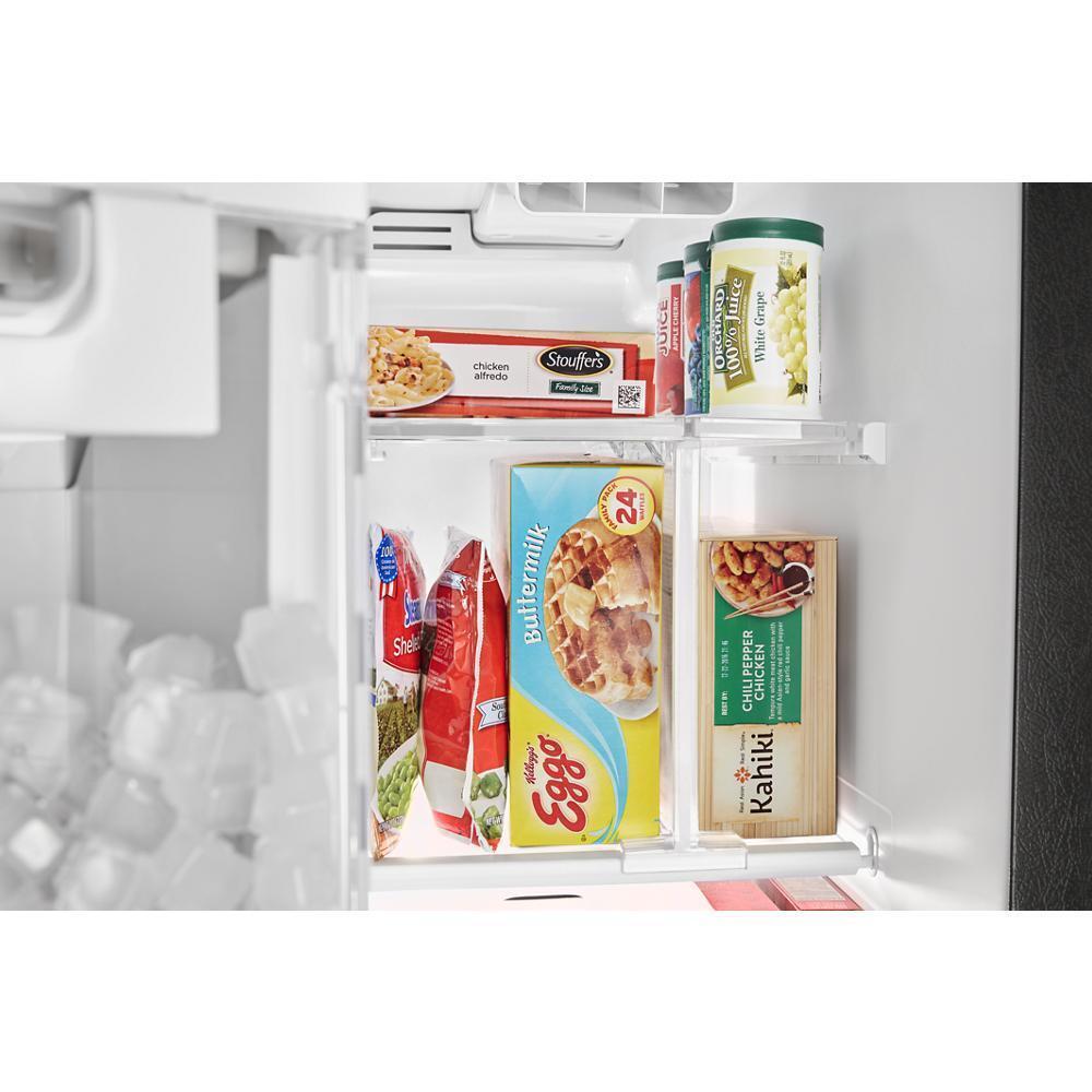 36-Inch Wide Side-by-Side Refrigerator with Exterior Ice and Water Dispenser - 25 Cu. Ft.