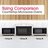 Sharp 1.4 cu. ft. 1100W Smart Stainless Steel Microwave Oven with Inverter Technology