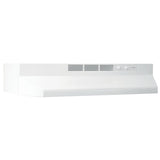 Broan® 30-Inch Ductless Under-Cabinet Range Hood w/ Easy Install System, White