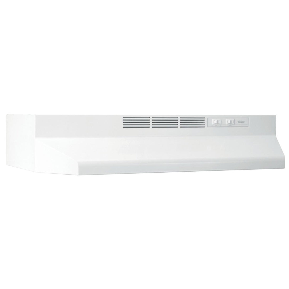 Broan® 30-Inch Ductless Under-Cabinet Range Hood, White
