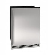 Hfz124 24" Convertible Freezer With Stainless Solid Finish (115v/60 Hz Volts /60 Hz Hz)