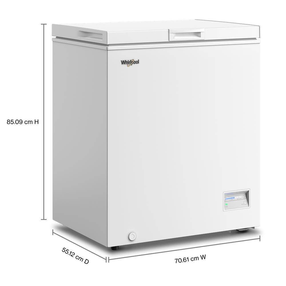 Whirlpool® 5 cu. ft. Chest Freezer with 1 Storage Basket