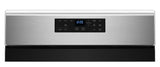 5.0 cu. ft. Freestanding Gas Range with Center Oval Burner Black-on-Stainless
