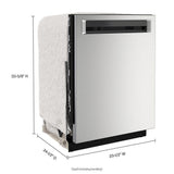 360(degree) Max Jets™ Third Rack Dishwasher with Ultra-Bright LED Lighting, 44 dBA